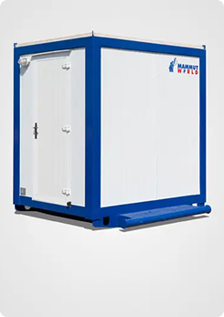 Контейнер с двумя туалетами