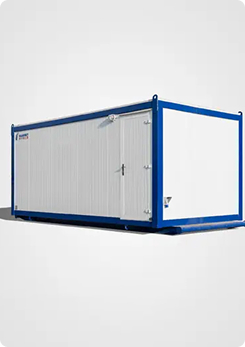 Контейнер с шестью туалетами