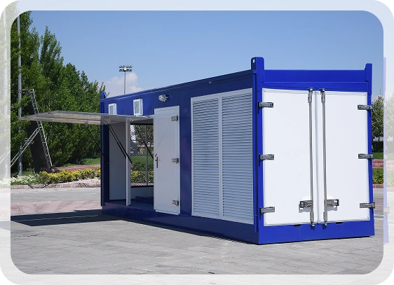 کانکس دیزل ژنراتور سازه پوشش ماموت