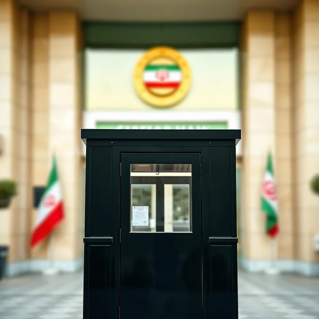 Бронированный контейнер Центрального банка